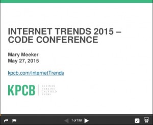 Internet Trends 2015 Mary Meeker KPCB